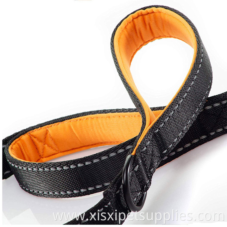 2 Padded Handles Dog Leash - Traffic Control Handle for Extra Control, 6 Foot Long - Perfect Leash for Medium to Large Dogs